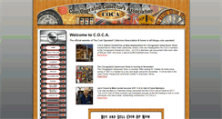 Desktop Screenshot of coinopclub.org